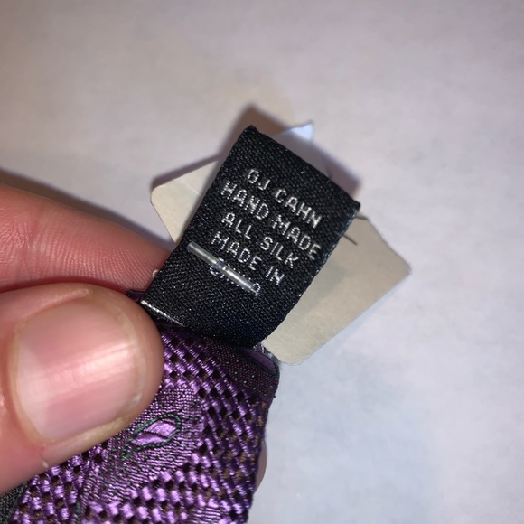 Vintage  GJ Cahn Silk Bow Tie - Picture 4 of 5